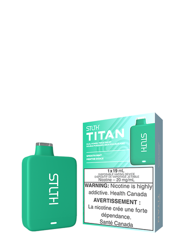 Smooth Mint Stlth Titan Disposable (Carton Of 5 Units) Disposables