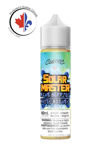 Blue Berries 60Ml By Solar Master Total No Nic Level Needed
