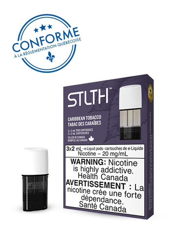 Caribbean Tobacco By Stlth (3 Pack) Pods