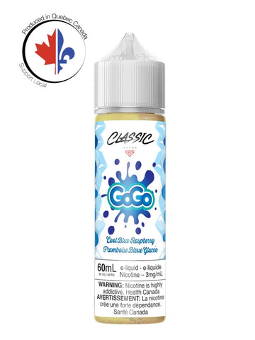 Cool Blue Raspberry 60Ml By Gogo Juice Total No Nic Level Needed