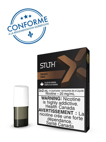 Tobacco By Stlth X (3 Pack) Pods