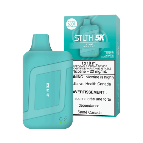 Ice Mint STLTH 5K Disposable (Carton of 5 Units)