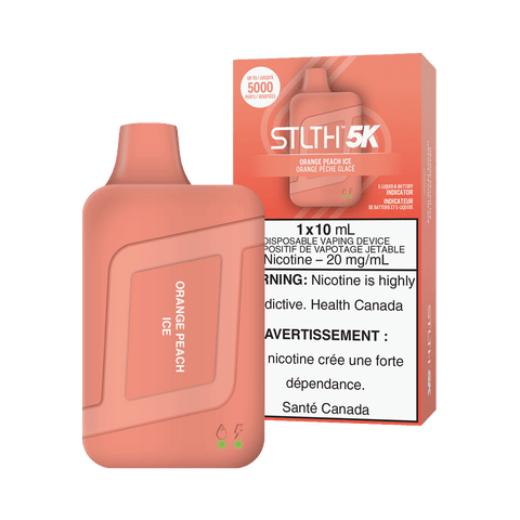 Orange Peach Ice STLTH 5K Disposable (Carton of 5 Units)