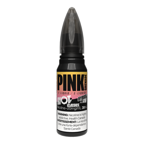 Pink Grenade Hybrid Salts 30ml by Riot S:alt