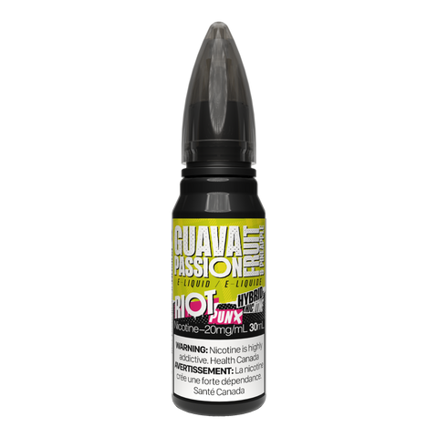 Guava, Passion Fruit & Pineapple Hybrid Salts - Punx 30ml by Riot Squad