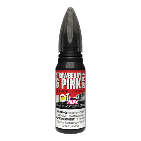 Strawberry & Pink Apple Hybrid Salts - Punx 30ml by Riot Squad