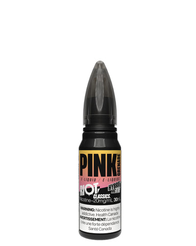 Pink Grenade Hybrid Salts 30ml by Riot S:alt