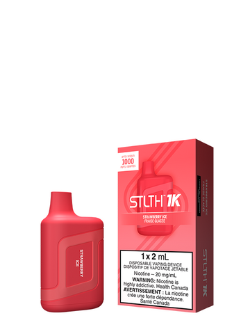 Strawberry Ice STLTH 1K Disposable (Carton of 6 Units)