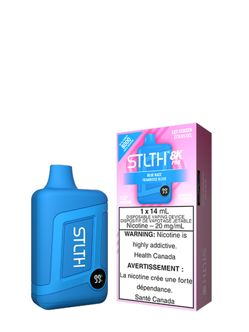 Blue Razz (NO ICE) STLTH 8K PRO Disposable (Carton of 5 Units
