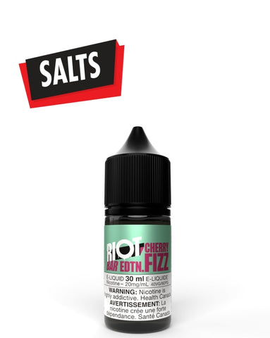 Cherry Fizz Salts 30Ml By Riot Bar