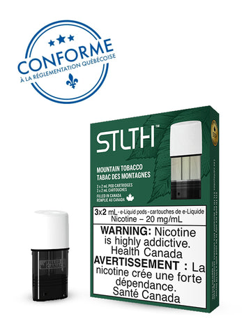 Mountain Tobacco By Stlth (3 Pack) Pods