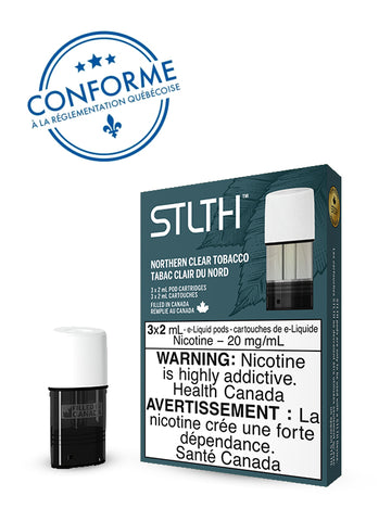 Northern Clear Tobacco By Stlth (3 Pack) Pods