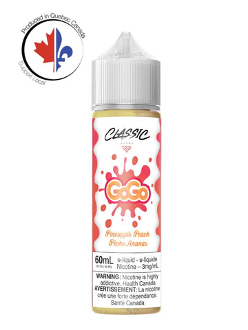 Peach Pineapple 60Ml By Gogo Juice Total No Nic Level Needed