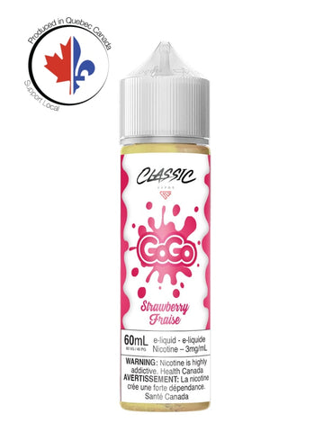 Strawberry 60Ml By Gogo Juice Total No Nic Level Needed
