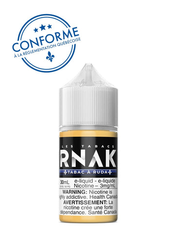 Tabac A Ruda 30Ml By Les Tabacs Rnak Co-Pack & In-House E-Liquid