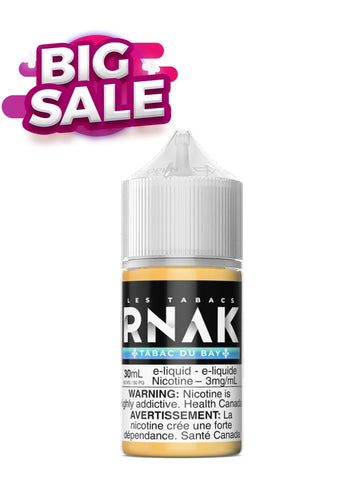 Tabac Du Bay 30Ml By Les Tabacs Rnak Co-Pack & In-House E-Liquid