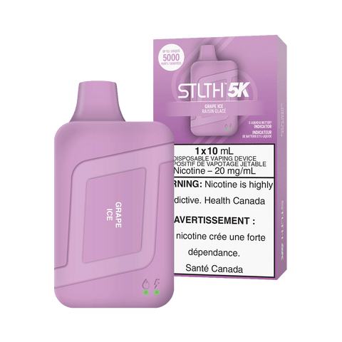 Grape Ice STLTH 5K Disposable (Carton of 5 Units)