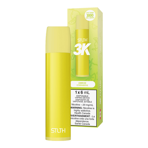Lemon Ice STLTH 3K Disposable (Carton of 6 Units)